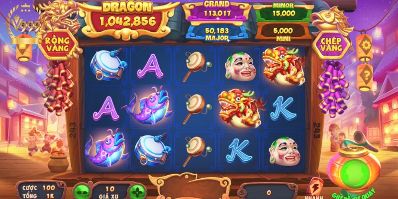 Bật mí về game slot Hội Pháo Đêm Trăng tại V999